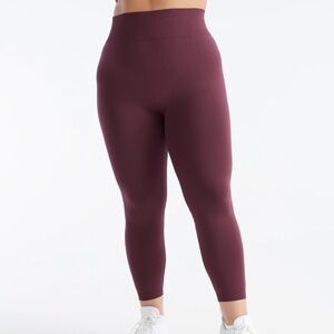 Knix Good to Go Seamless Leggings in Dark Cherry size XL